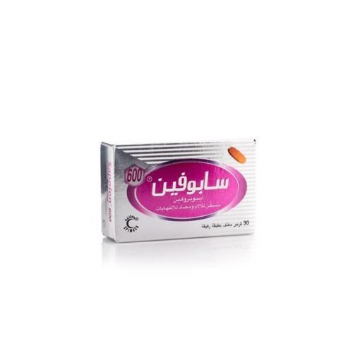 سابوفين 600 مجم، مسكن للألم - 30 قرص