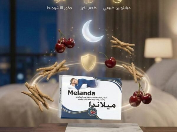ميلاندا melanda حلاوة مضغ ميلاتونين مساعد على النوم